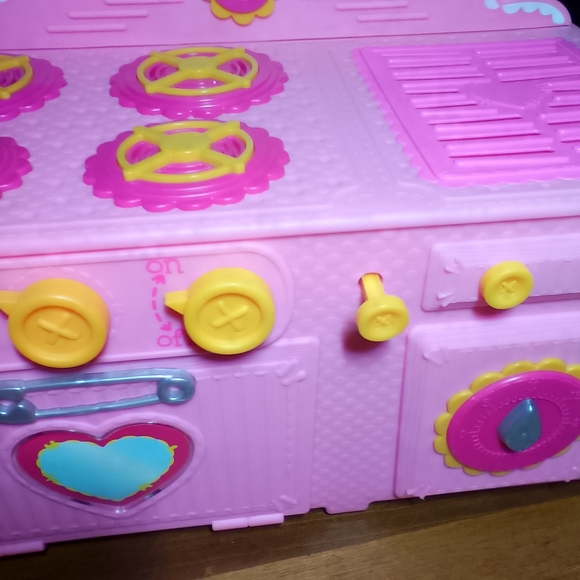 Pink Toy Kitchen Set - Picture 4 of 4